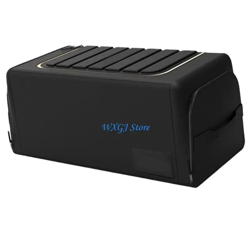 37JE Anti Slip Car Trunk Storage Box Trunk Container Automotive Interior Accessories