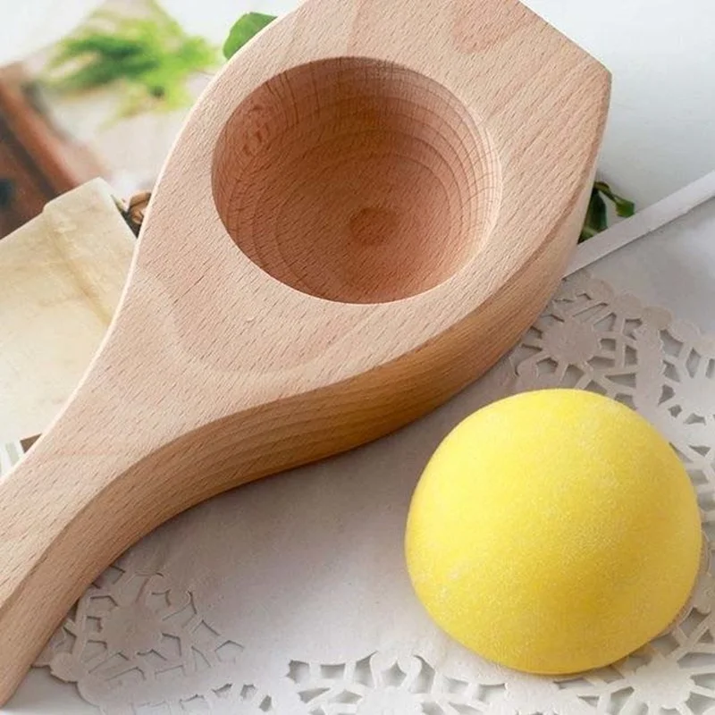 Manual DIY Wooden Steamed Buns Mold Moon Cake  Fruit Biscuits Baking Pastry Food Mould Kitchen Accessories Household Gadget