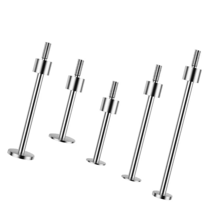 Dial gauge needle T-shaped measuring needle M2.5 micrometer head height gauge probe CNC precision flat measuring needle