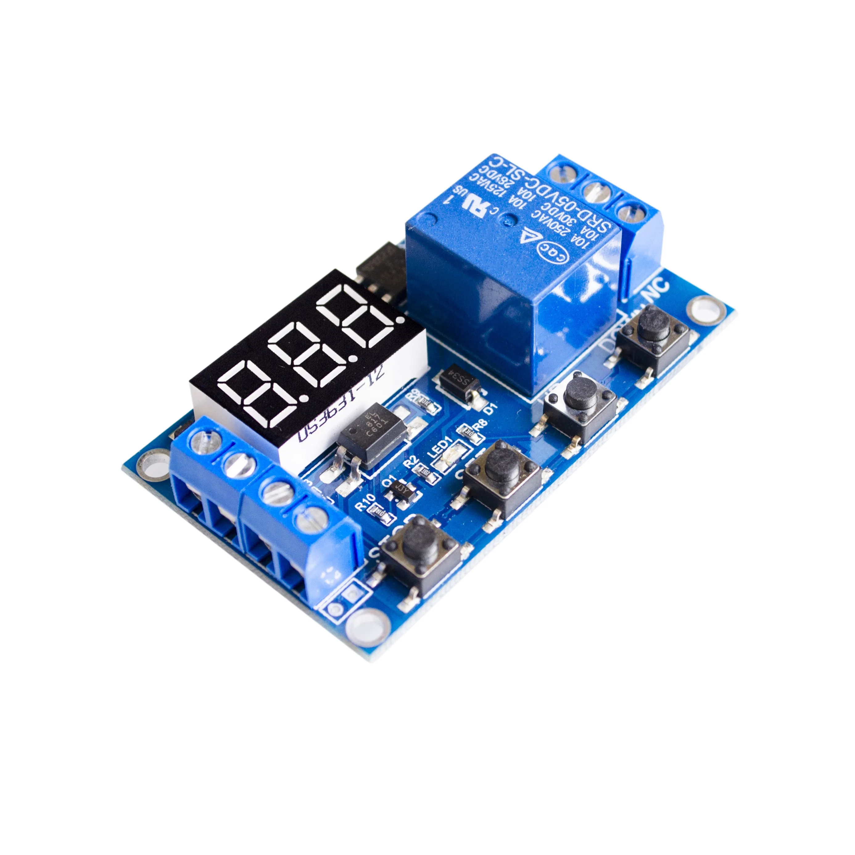 1 Channel 5V Relay Module Time Delay Relay Module Trigger OFF / ON Switch Timing Cycle 999 minutes for  Relay Board Rele