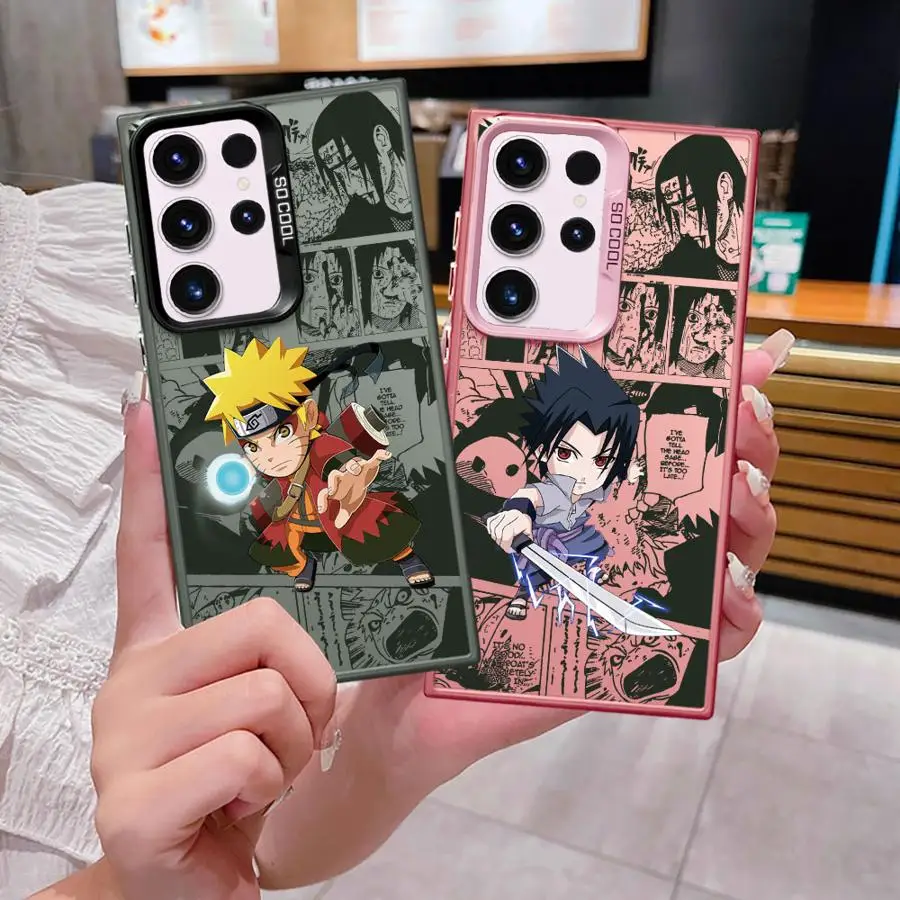 Anime Cute N-Naruto-S Case for Samsung Galaxy S26 Ultra S24 FE S23 S21 S22 S20 FE S25 Edge Note 20 Phone Cover