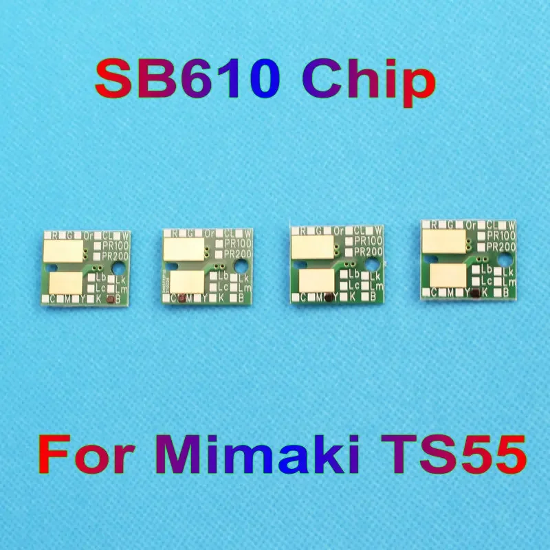 One Time Chip SB610 Mimaki TS55 Disposable Chip for TS55 Printer 1000 Ml Volume Capacity One Time Use Printer Ts55 Mimaki Chip