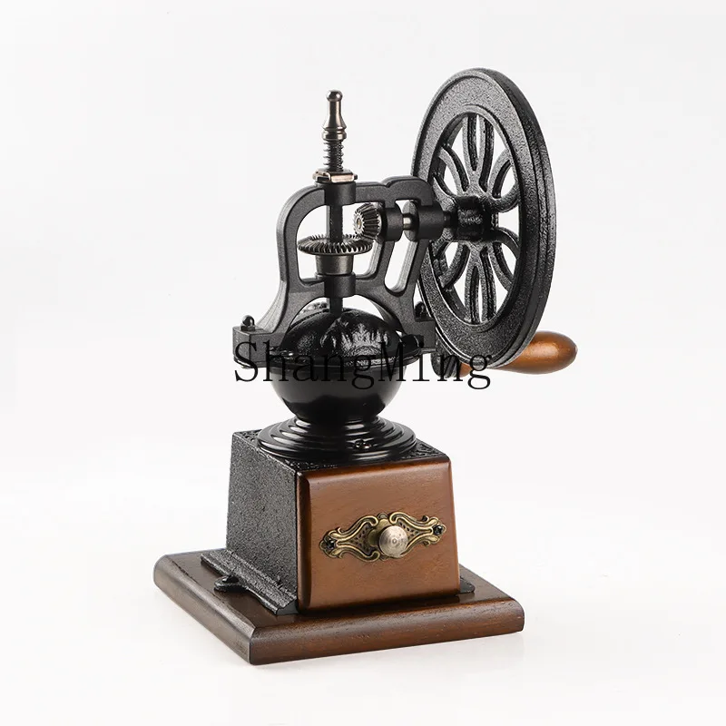 

PYH hand crank bean grinder super labor-saving retro hand crank coffee bean grinder coffee grinder