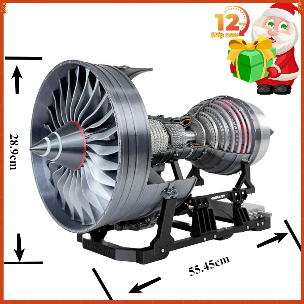 New Trent900 Turbofan Engine Aircraft Engine Model Exquisite Appearance Science Laboratory Teaching Aids Creative Gift