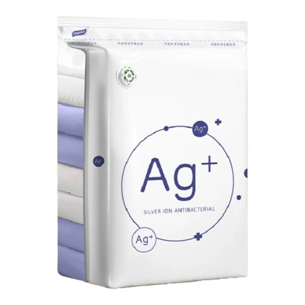 Antibacterial Vacuum Storage Bags No Pump Large Size Compression Bags Space Saving PA+PE Material Quilt Organizer Bag Home Use
