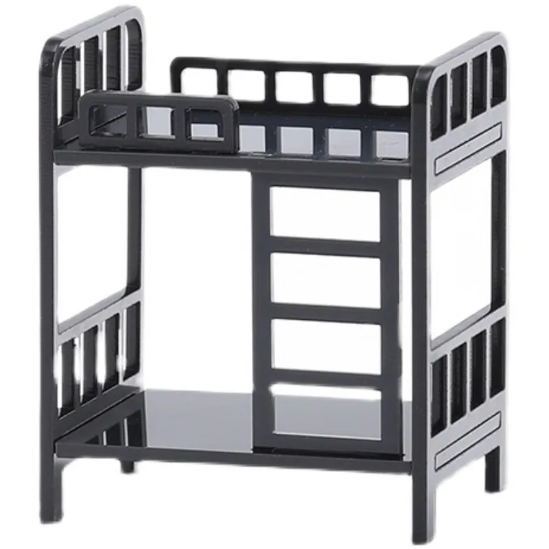 Double Bed Bunk Bricks Model Building Kits para Crianças, Locking Blocks Acessórios, DIY Figura Parts, Cidade Casa e Amigos, MOC Kits, Brinquedos Educativos