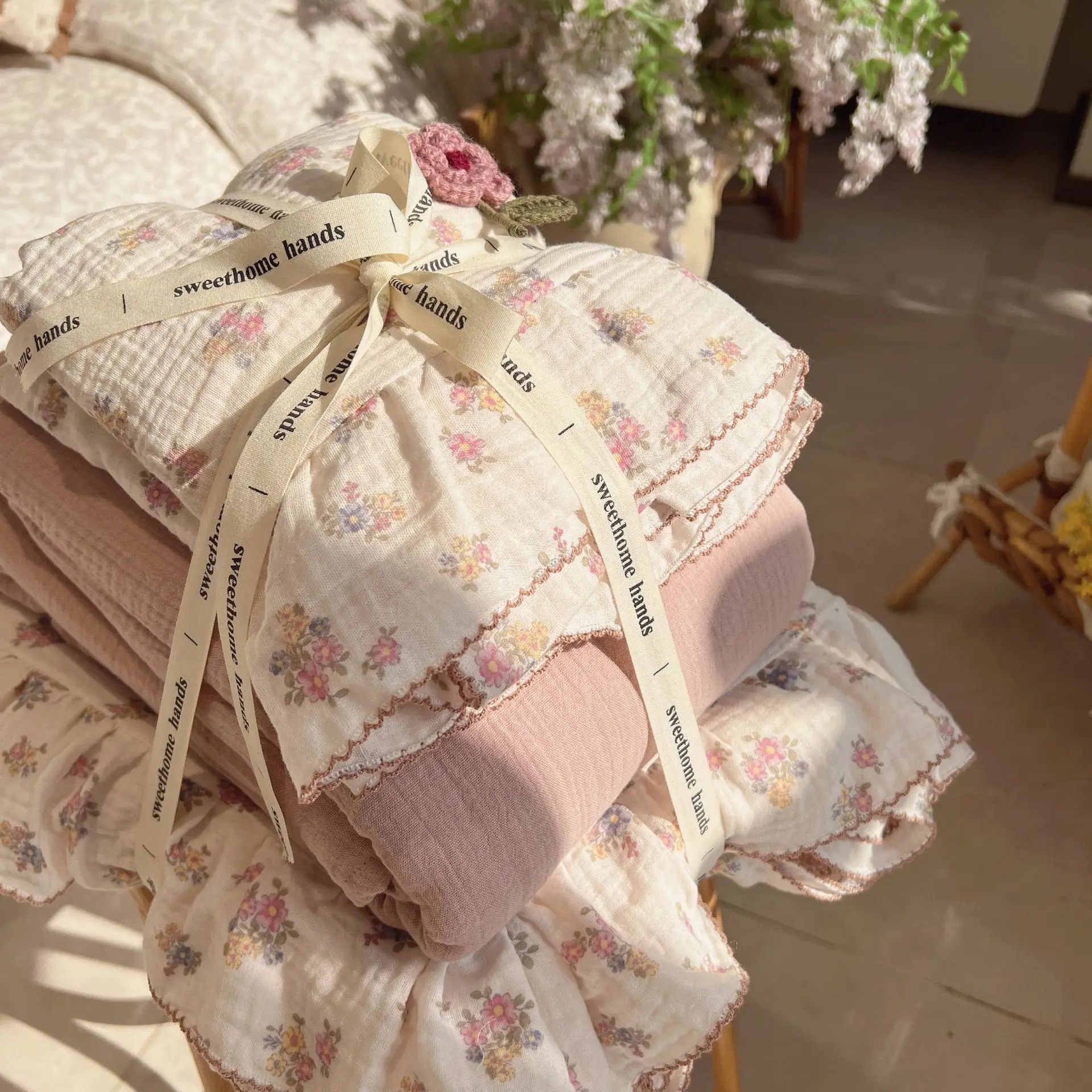 Gauze Cotton Bed Sh…