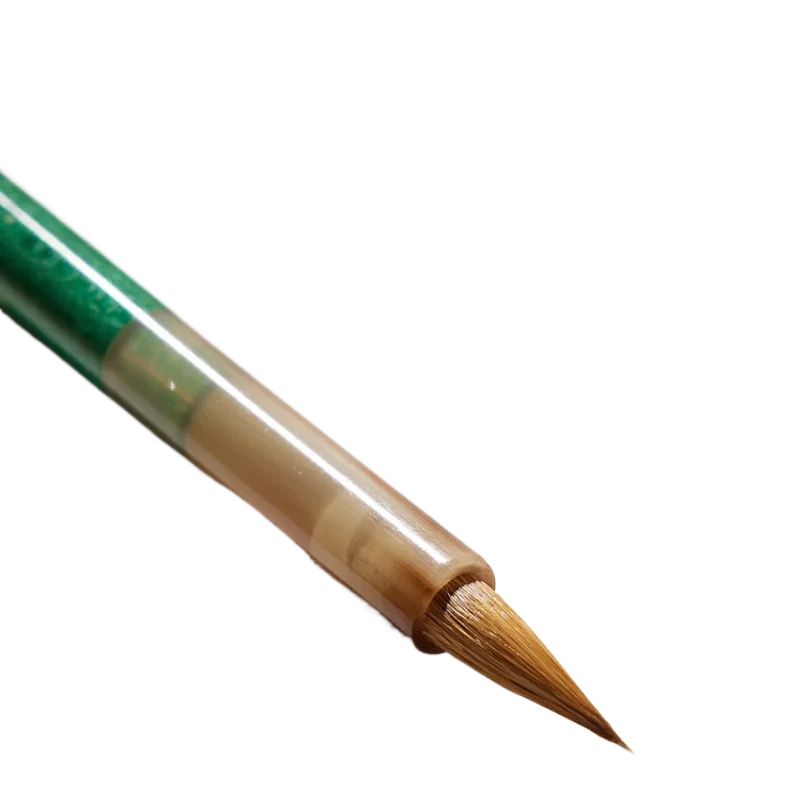

High-end Weasel Hair Chinese Calligraphy Brush Small Regular Script Copying Scriptures Brush Running Script Writing Pen Beginner