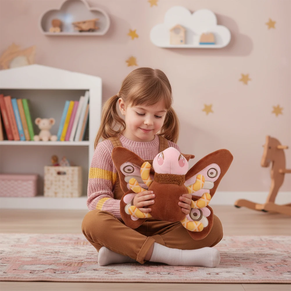 

Мягкая игрушка-мотылек для детской комнаты: очаровательный и необычный декор для детской спальни