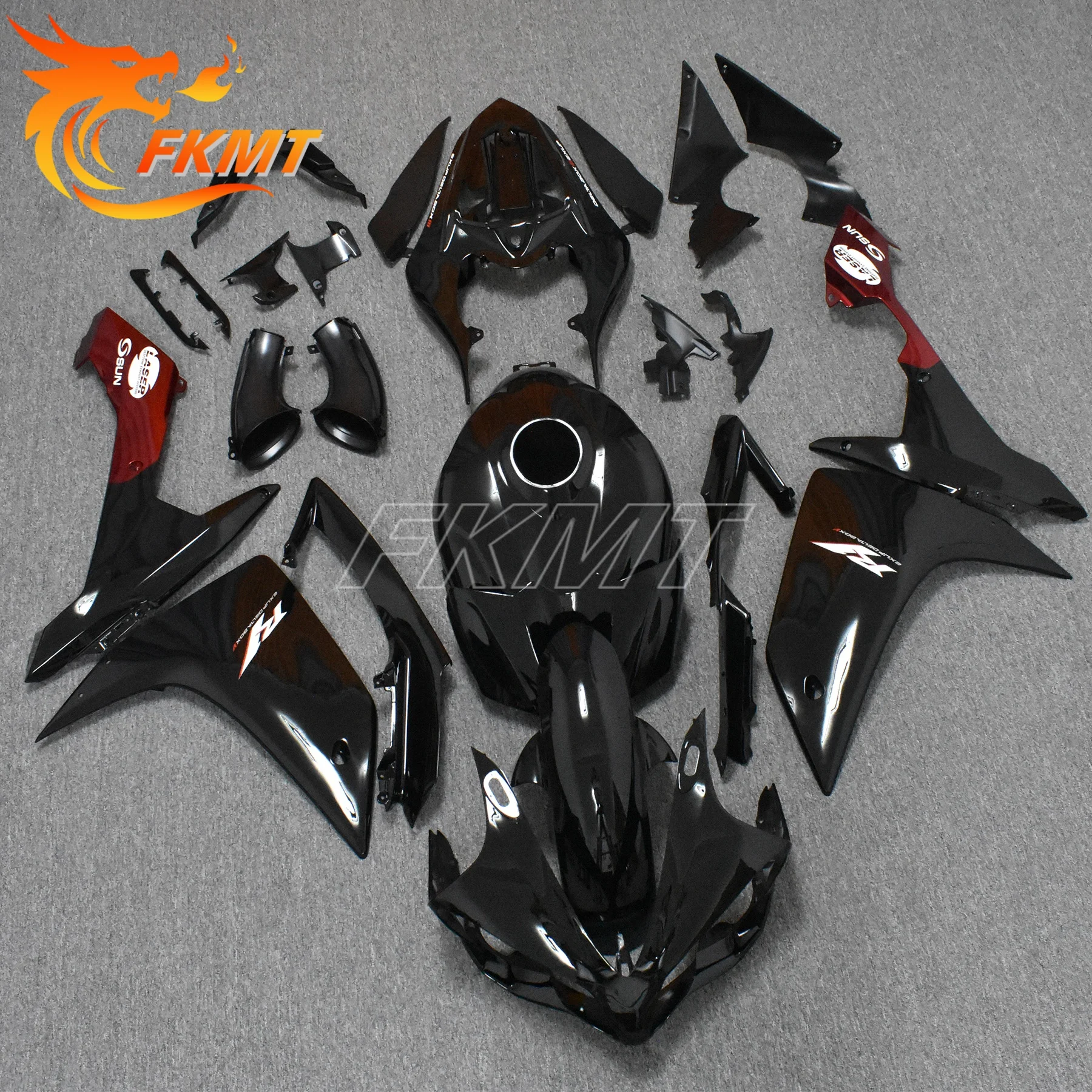 

New ABS injection molded high quality vehicle fairing kit for YAMAHA YZF R1 2007 2008 YZF R1 07 08 Bodywork Sets