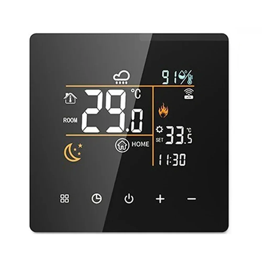 

Digital Temperature Controller with WiFi for Tuya Smart Thermostat and Hygrometer Supporting Remote Scheduling and Safety