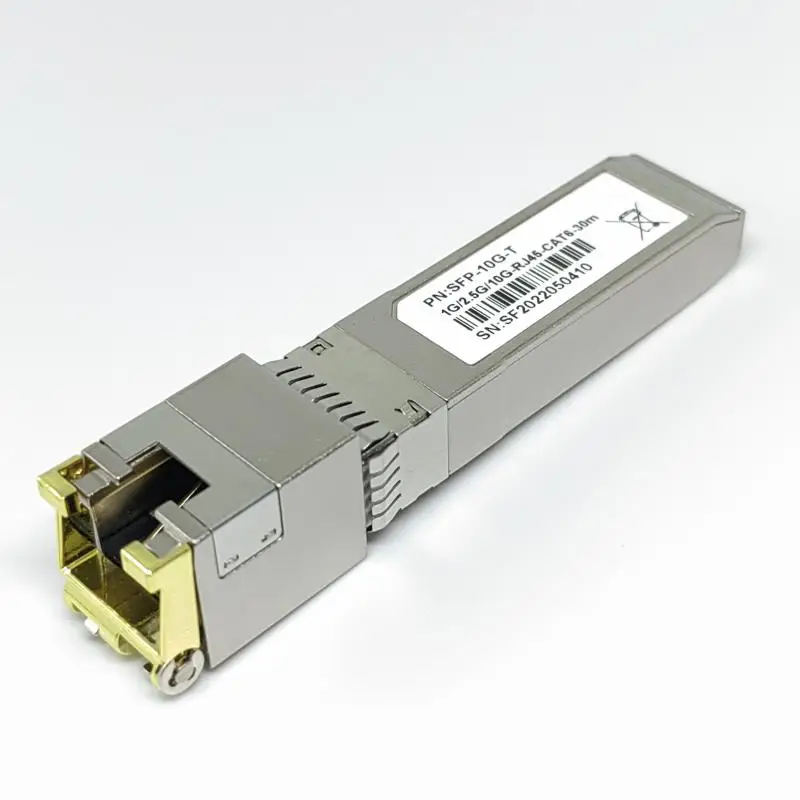 Imagem -04 - Porta Elétrica Rj45 10g Sfp Mais ao Transceptor do Módulo de 10gbase-t 30m Mikrotik s Mais Rj10 Sfp10g-t 10gigabit Ethernet Rj45