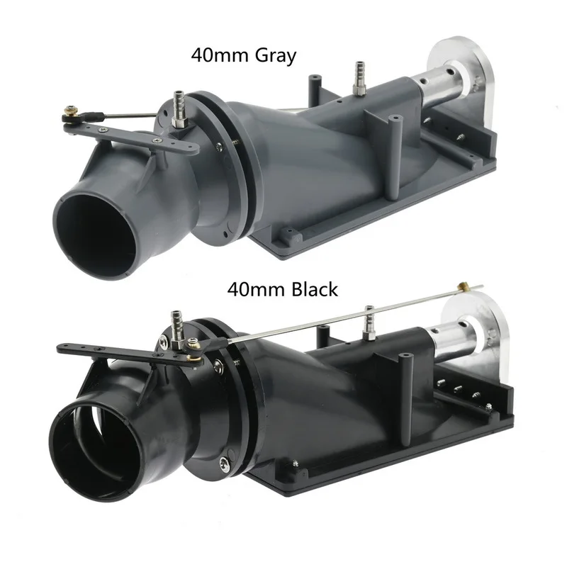 Rc Boat Water Jet Pump 40Mm Large Caliber Propulsion Thruster Steering Servo Upgrade Replacement Part For Remote Control Boat