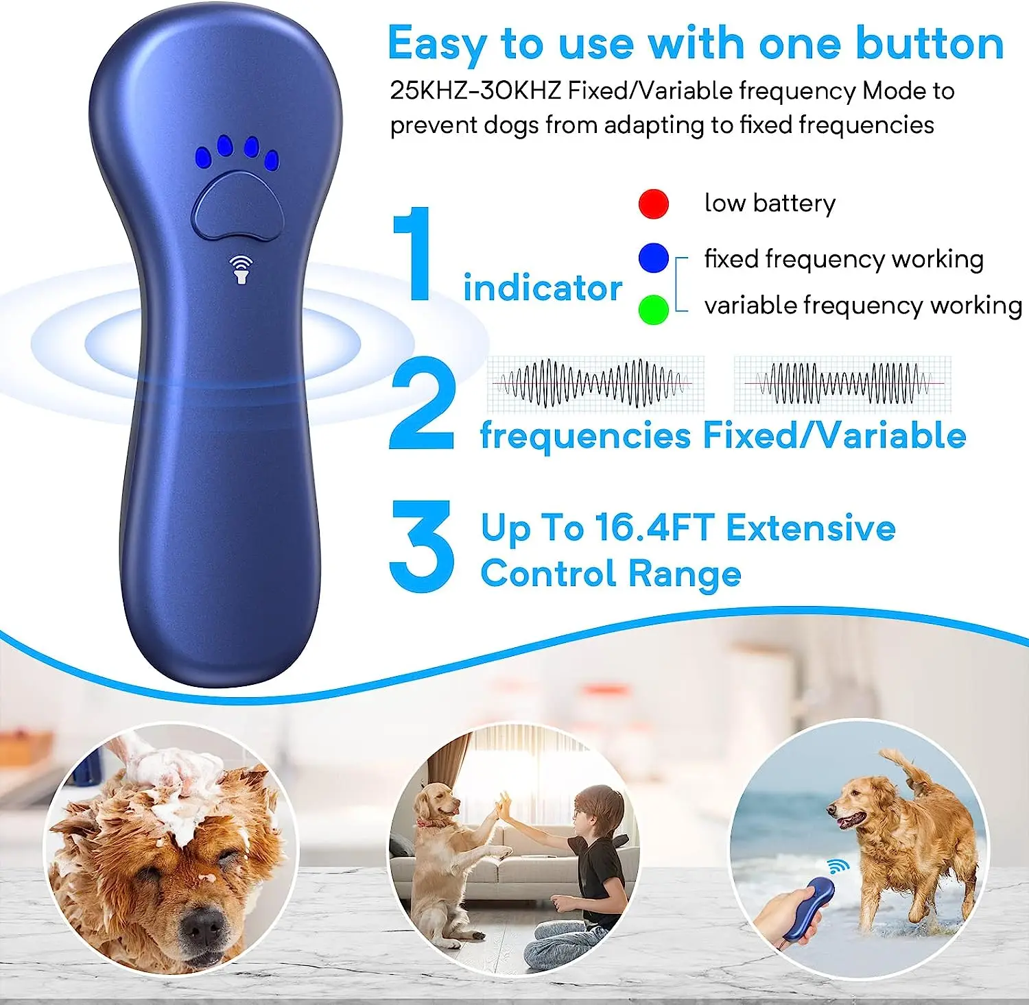 Animal Repellent Puppy  Supplies Pet Accessory Dog Products Equipment Pet Things Anti Bark Training Aids Device Ultrasound