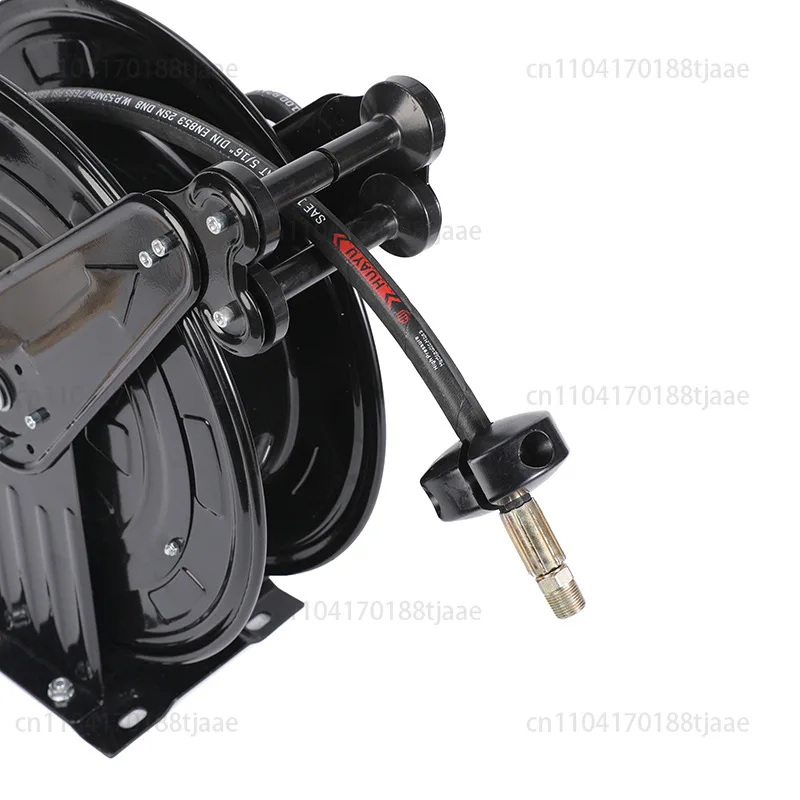 Hot Sale High Pressure Automatic Telescopic Tube Reel Car Wash Steel Wire Tube Reel Convenient Automatic Tube Storage