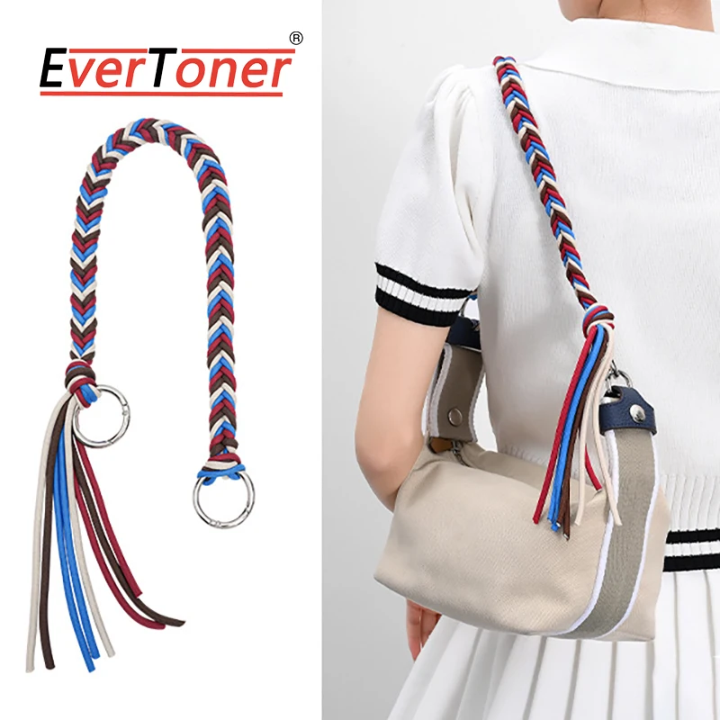 EverToner Bag Single Shoulder modification hand woven strap bag For Hermes lunch box diy load reduction underarm strap