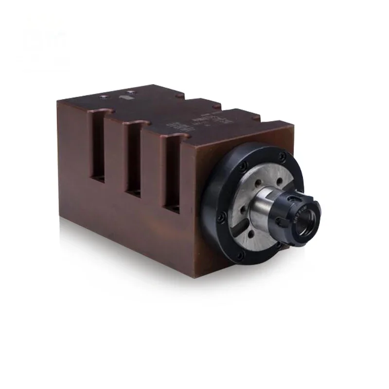 High-precision power spindle CNC machine tool milling composite power parts drilling and milling head cutting head