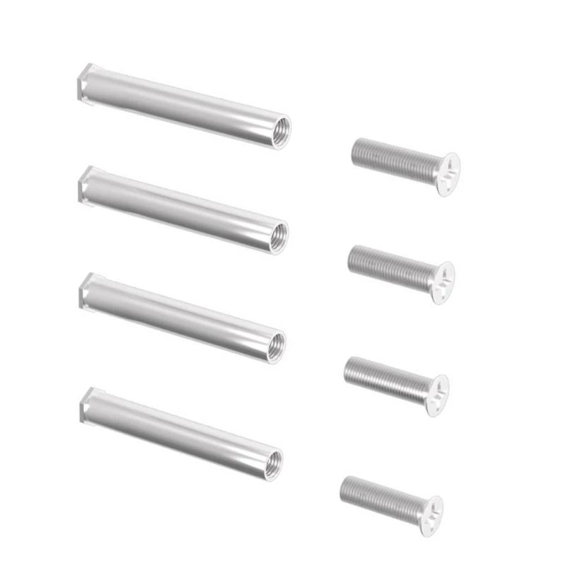 

1set/4pcs Quality Metal Screws for 25mm Thickness Computer Fan Mount