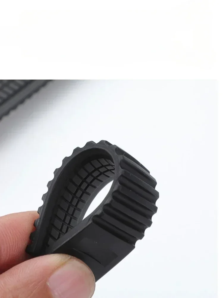 Waterproof and Flexible Watchbands for Patek Philippe Grenade Fluororubber  Series 5167/5164t Raditional Watche Strap