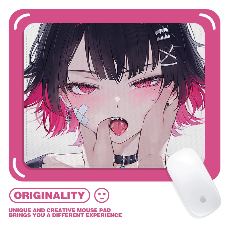 Zenless Zone Zero Anime Mouse Pad 26×21cm Ellen Joe Character Print Non‑Slip Rubber Waterproof Small Desk Mat for Gaming Office