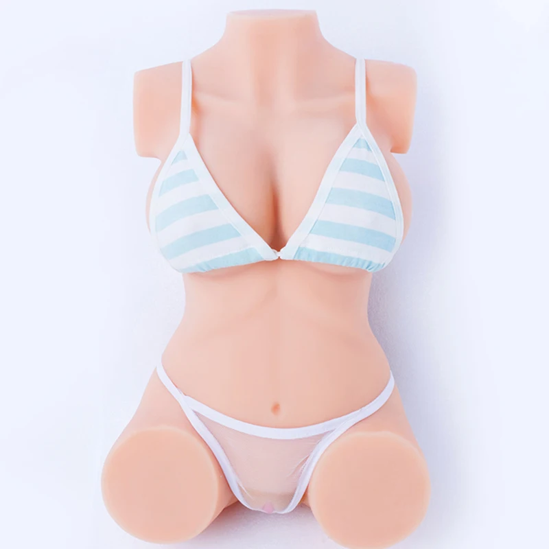 

6.5kg Torso Solid Sex Doll Vaginal Silicone Big Boobs Male Masturbation Realistic Anus Sex Toys for Adults