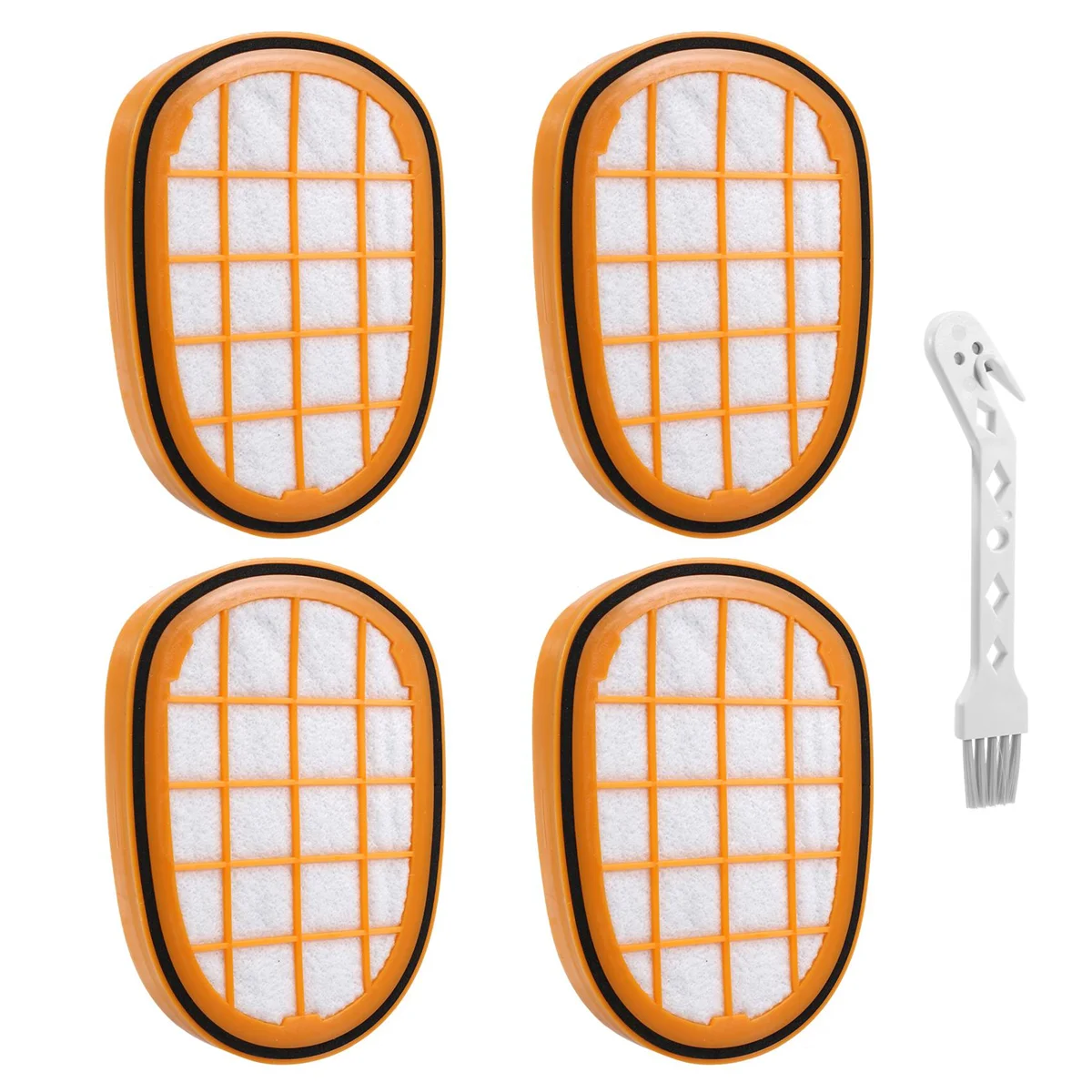 Комплект из 4 фильтров для ручного пылесоса Philips SpeedPro Max Aqua FC6812 FC6813 FC6822 FC5005/01 Сменные фильтрыA83X