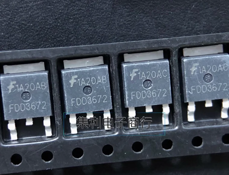 15PCS  FDD3672 TO-252 100% New original Chipset IC Electronic Component SMD