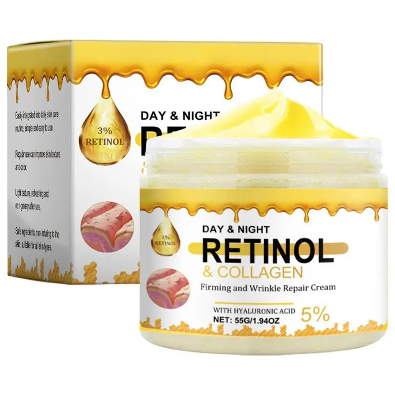 

Day Night Retinol Collagen Moisturizer Face Cream Firming Moisturizer Retinol Face Cream Collagen Hyaluronic Acid Creams