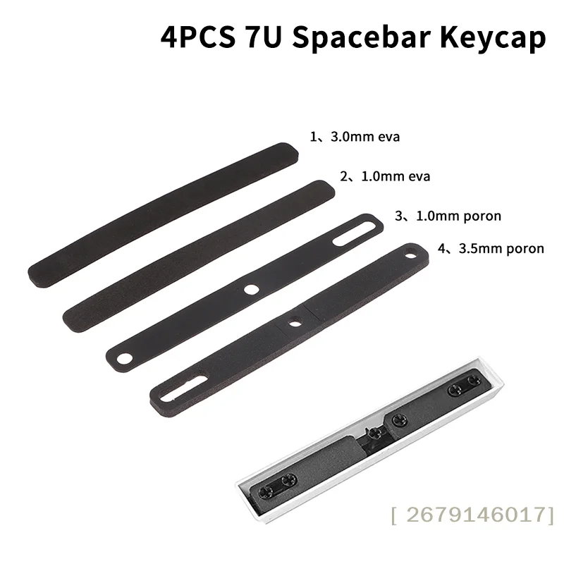 【Yy26】4Pcs 7U Space…