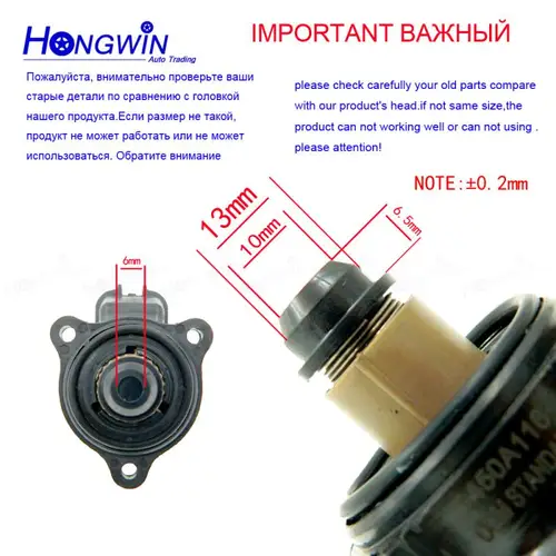 Imagen 2 del producto Para Mitsubishi Lancer Chrysler Dodge Eclipse nueva válvula de Control de aire IACV MD 628174   MD-MD de moda para requisitos particulares 613992   MD-MD de moda para requisitos particulares 619857   1450A116 Con junta tórica