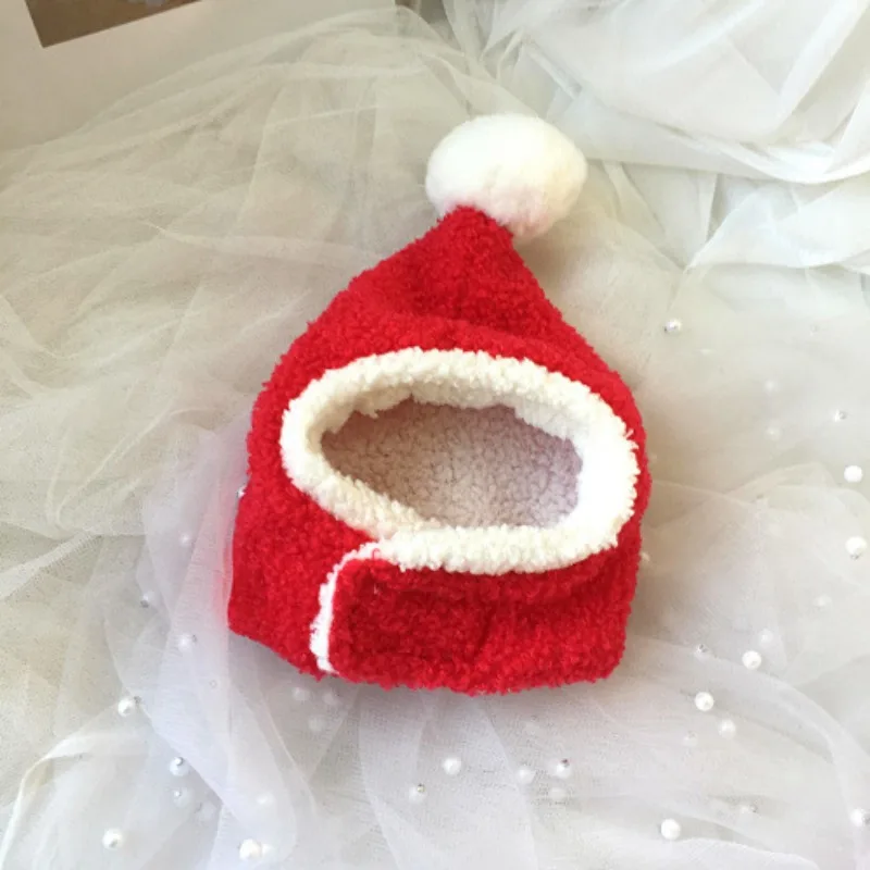 Christmas Pet Hat Santa Hat for Dogs Cats Christmas Decorations New Year Rabbit Dress Up Headwear Party Supplies Pet Costumes