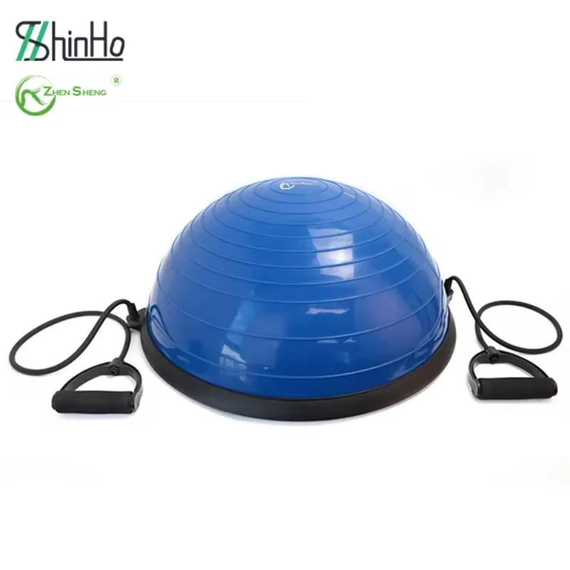 

YTYIN Premium PVC Half Yoga Ball For Women And Men Soft Fitness Balance Trainer Board For Training And Workout