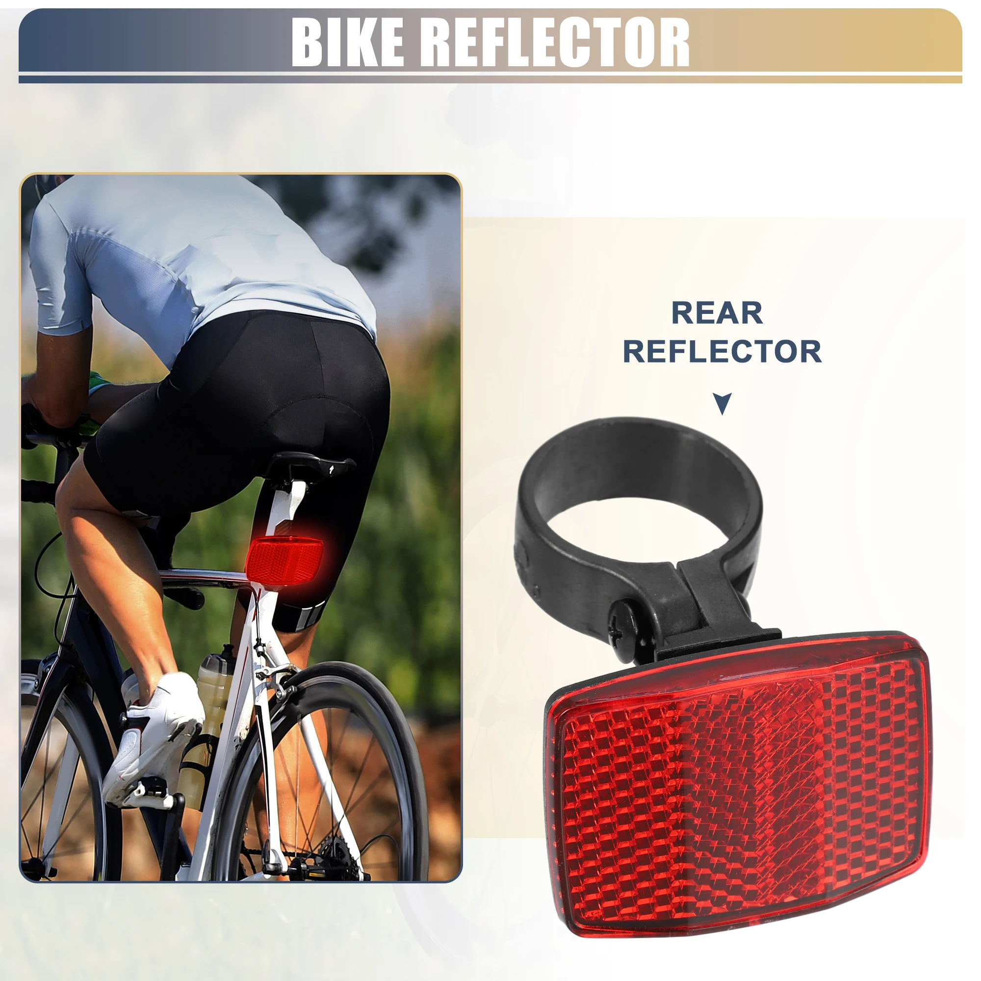 X Autohaux Bike Reflectors 3.1cm 1.22\