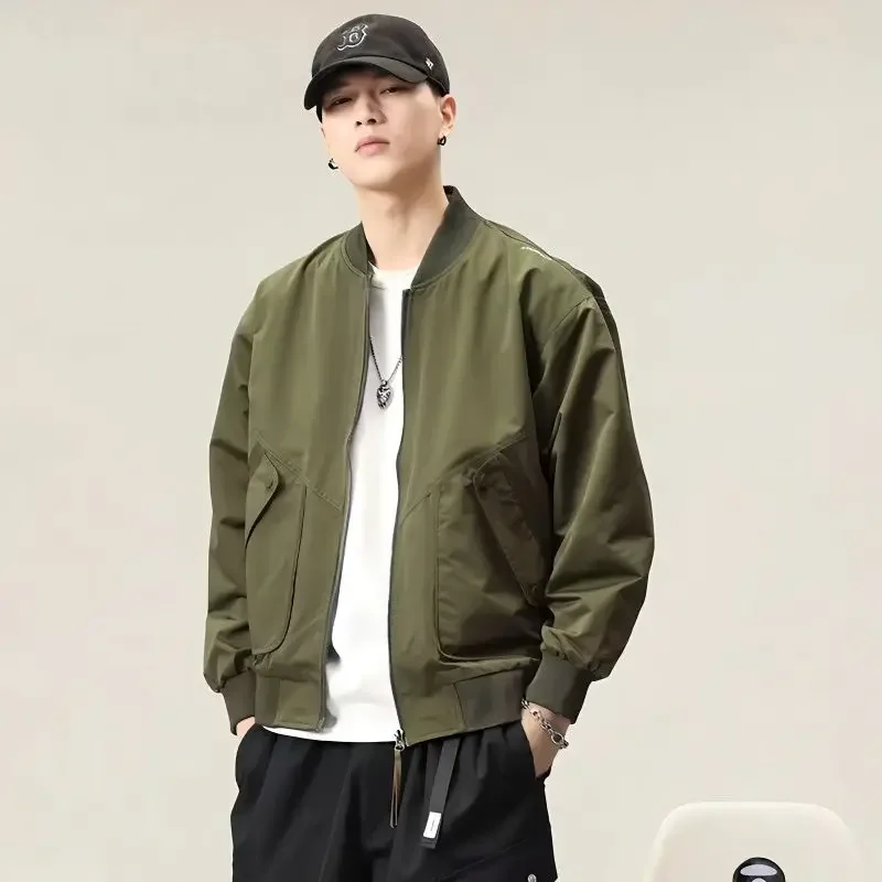 Trendy Man Coat Zip V Cold Korean Reviews Many Vintage Baseball Jacket for Men Deals Fast Delvery Harajuku Luxury Designer Joker