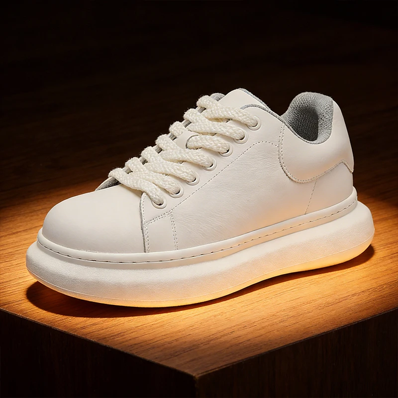 

Модные мужские кроссовки 2026 года: черно-белые, с текстурированным верхом, плетеными шнурками и износостойкой подошвой для городского стиля ​ Универсальная одежда ​