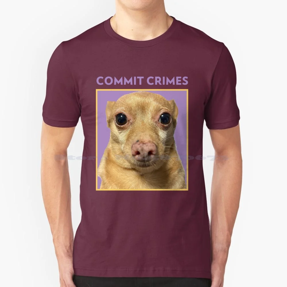 Crime Mouse T Shirt 100% Cotton Tee Cheddariniii He Who Remains Funny Cute Memes Instadog Fashion Hype