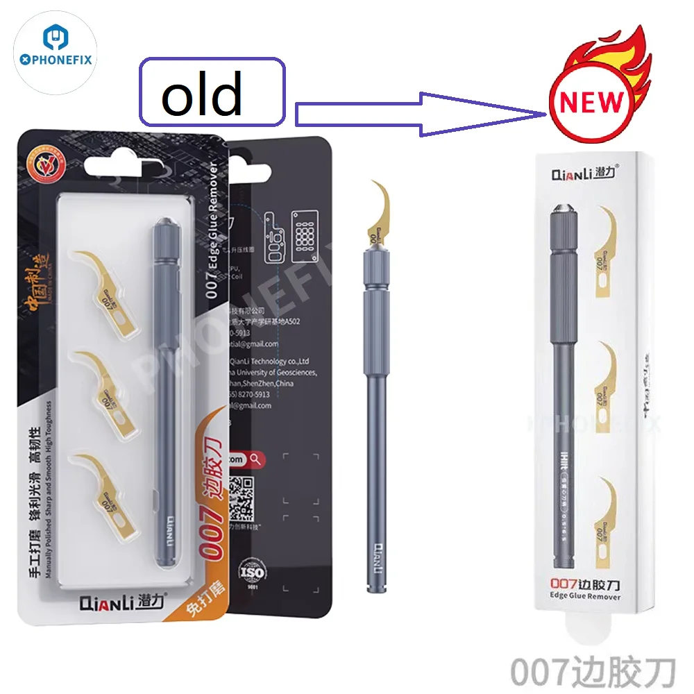 

Qianli 007 008 009 Knife Tools Kit CPU Glue Remover Motherboard BGA Repair Blade Pry Knife Cleaning Scraping IC Chip Remove Tool