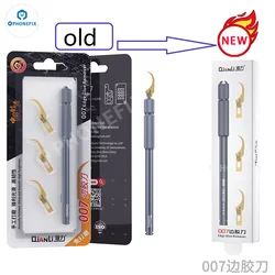 Qianli 007 008 009 Kit di strumenti per coltelli CPU Dispositivo di rimozione colla Scheda madre BGA Lama di riparazione Coltello a leva Pulizia Raschiatura IC Chip Rimuovi strumento