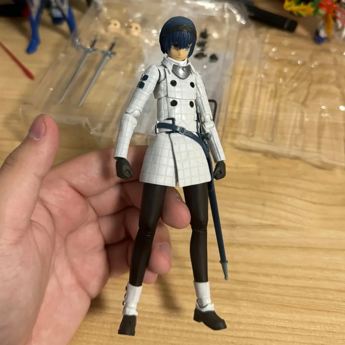 

New Hot Bandai Shf Metaphor Fantasy Male Protagonist Joint Movable Doll Figurine Model Trendy Collection Anime Peripheral Toys