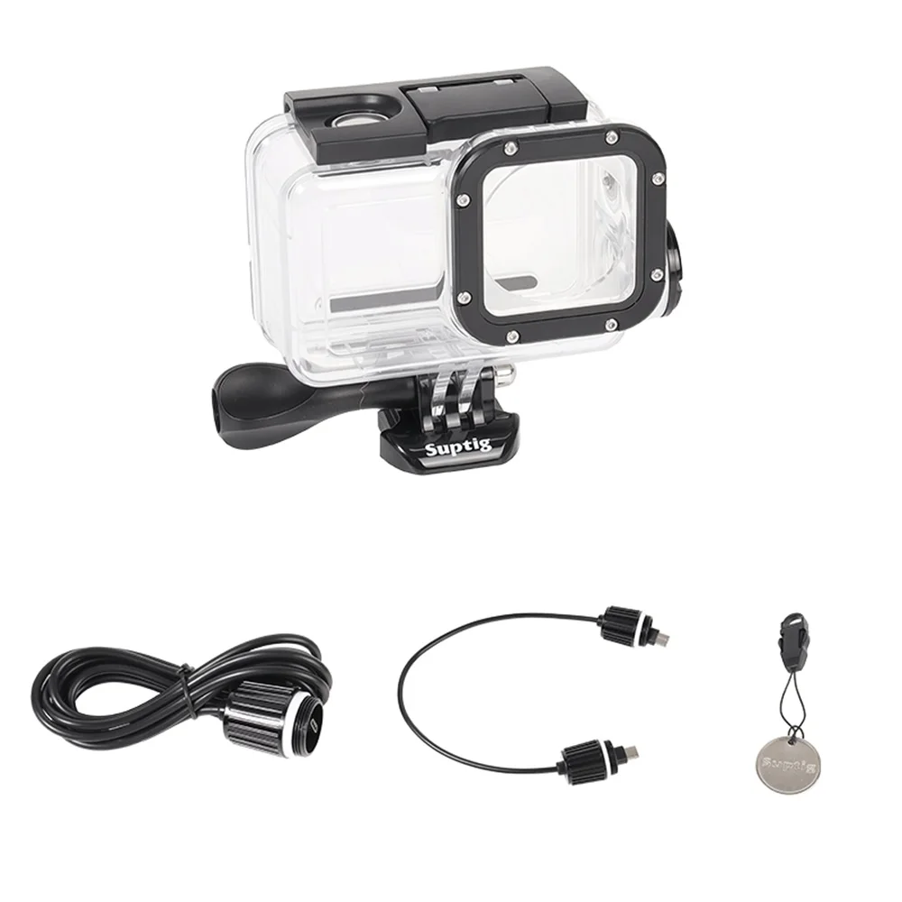 

Mobile Charger Waterproof Underwater 50M Diving Cover Case Shell for DJI Action 3 4 5 Pro Camera