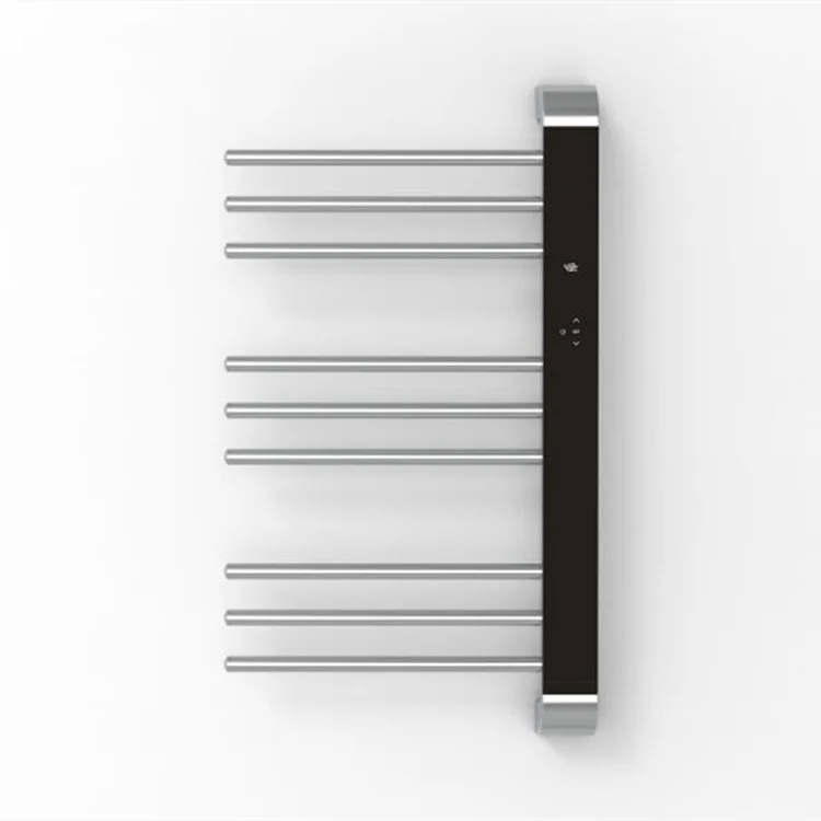 Modern bathroom stainless steel heating towel rack  drying   heater   wall mounted