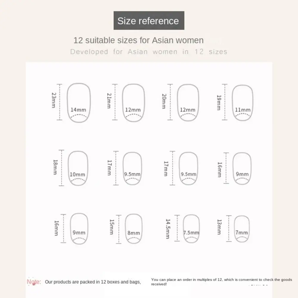 24 pièces ongles conseils brillant bricolage presse sur ongles faux ongles ovale Long français rose