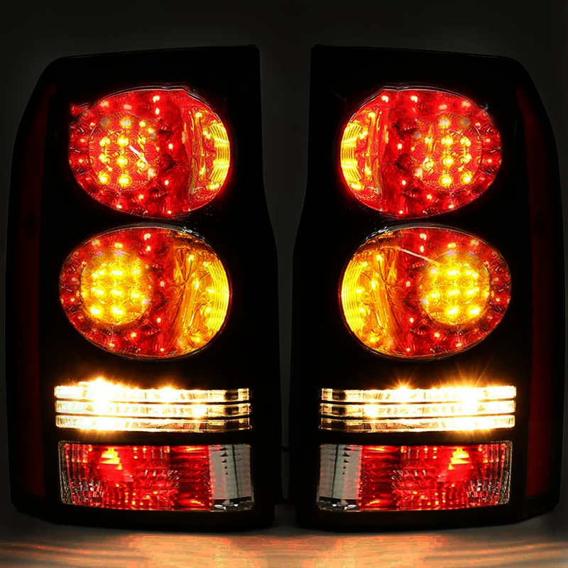 For LAND ROVER DISCOVERY 3 4 2004 2005 2006 2007 2008-2016 Car Rear LED Tail Light Brake Lamp Signal With Bulb LR052395 LR052397