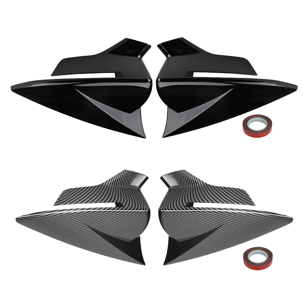 

2Pcs Glossy Black Car Side Wing Mirror Covers Cap For Seat Leon MK3 MK3.5 5F ST FR Cupra 2013 2014 2015 2016 2017 2018 2019