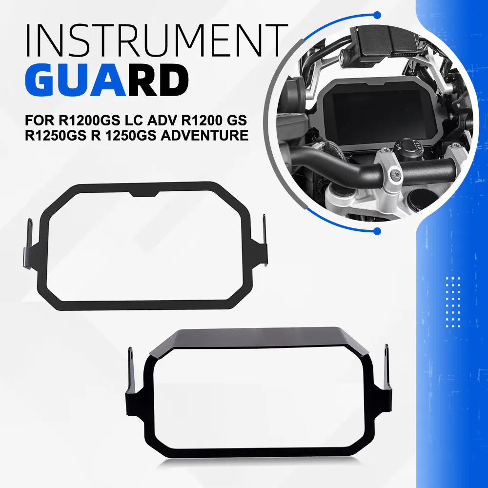 

R1200GS LC ADV TFT Theft Protection For BMW R1200 GS LC R1250GS Adventure Meter Frame Cover Screen Protector Dashboard Guard