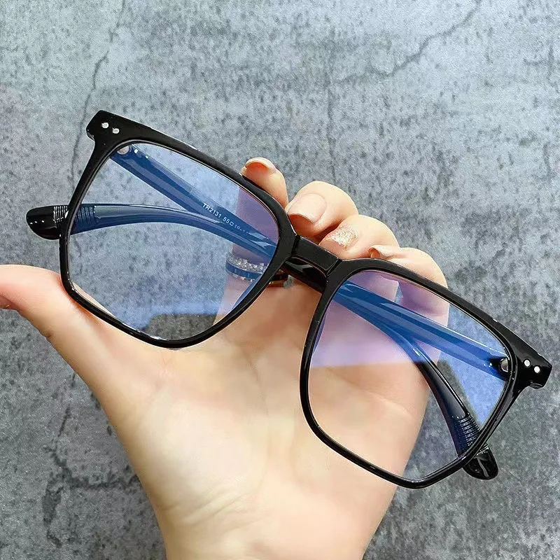 1pc Runde Brillen Transparent Computer Gläser Rahmen Frauen Männer Anti Blau Licht Blockieren Gläser Optische Spektakel Brillen – Detail 7