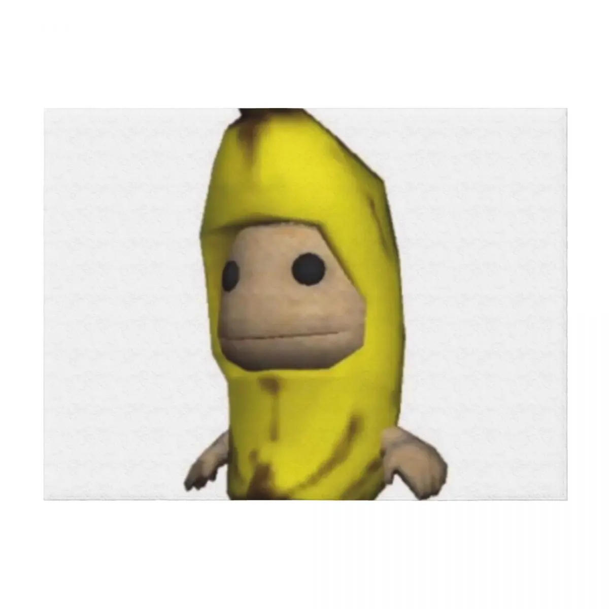 

Banana Sackboy Throw Blanket Multi-Purpose Designers Decoratives Kid'S Blankets