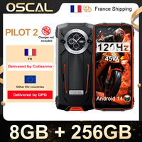 OSCAL PILOT 2 Smartphone, [No EU Charger] 8GB+256GB, 8800mAh, 6.5\