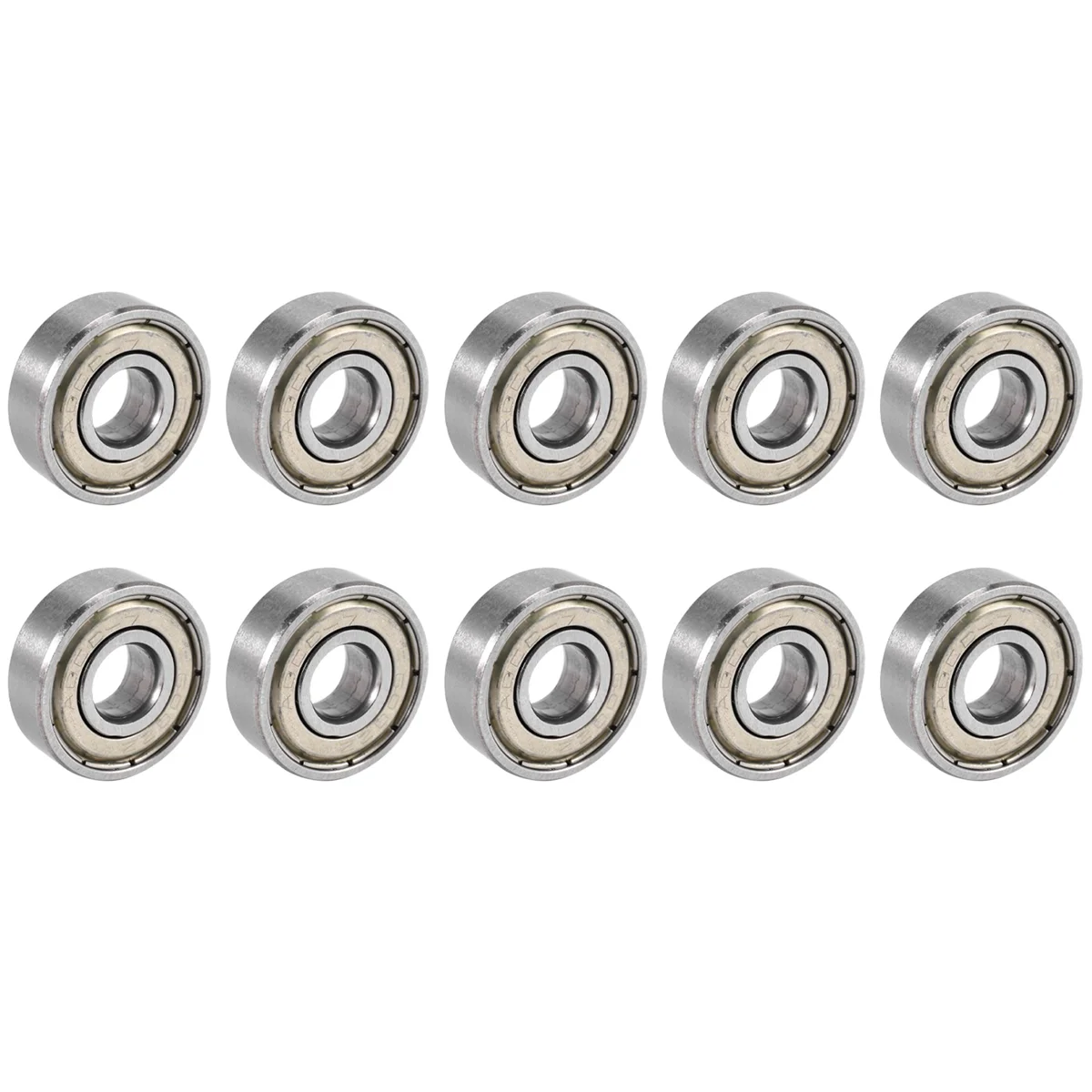 

ABQR 10 pcs. Ball bearings miniature deep groove ball bearings 608 ZZ 8 x 22 x 7mm Bearing Steel