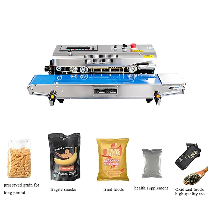 

FR-980CD Машина непрерывной запечатывания азота для пластиковых пакетов, пакетов из алюминиевой фольги, консервирования продуктов